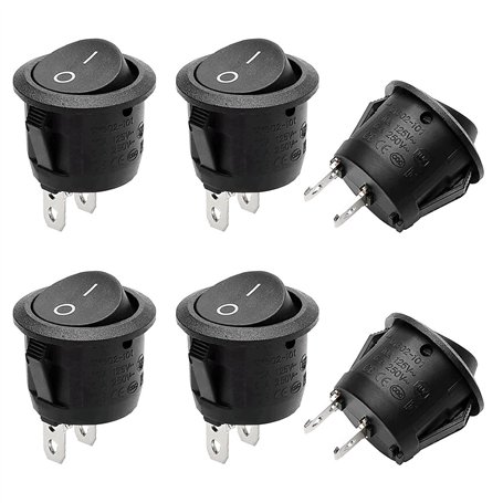 Kryzulax 6 Pièces Interrupteur 12 V
