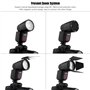 Godox V1C Professional Camera Flash Speedlite Speedlight Round Head Wireless 2.4G Replacement for Canon EOS Series 1500D 3000D 5