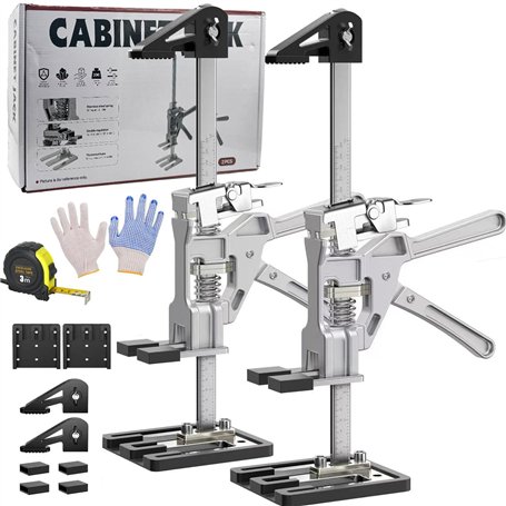 Lot de 2 vérins à bras pour économiser de la main-d'œuvre