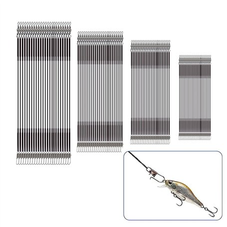 skytowards 100 PCS Bas de Ligne de Pêche