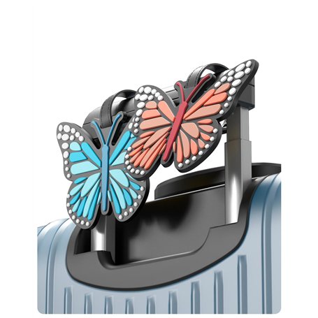 Etiquette Valise Voyage Avion