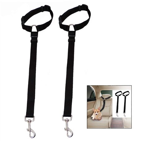 iPobie Lot de 2 Harnais Voiture pour Chiens