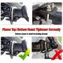 Namvo Hitch Tightener Stabilisateur anti-hochet en acier inoxydable avec verrouillage haute performance Installation facile
