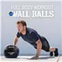 Yes4All GKAD 3 kg Dynamic Wall Ball/Soft Medicine Ball, Wall Med Ball for Full Body Workout and Strength Exercise