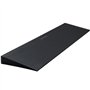 VEVOR Rampe de Seuil Hauteur 3 cm Rampe Trottoir Découpable Caoutchouc Charge 15 t Accès Fauteuil Roulant Largeur 90 cm Antidéra
