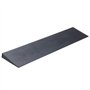 VEVOR Rampe de Seuil Hauteur 3 cm Rampe Trottoir Découpable Caoutchouc Charge 15 t Accès Fauteuil Roulant Largeur 90 cm Antidéra