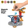 GEOMAG - MECHANICS Magnetic Motion - 86 Pièces - Jeu de Construction d'Engrenages Magnétiques pour Enfants dès 7 Ans - Mouvement