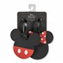 Mickey M Disney Mickey & Minnie Mouse Black and Red 2 Piece Luggage Tags VT700349L.PH, Multicolor