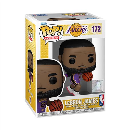 Funko Pop! NBA: Lakers - Lebron James - Figurine en Vinyle à Collectionner - Idée de Cadeau - Produits Officiels - Jouets pour L