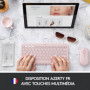 Clavier - Sans fil - LOGITECH - K380 multi device - BLUETOOTH - Design Compact - 59,99 €