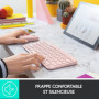 Clavier - Sans fil - LOGITECH - K380 multi device - BLUETOOTH - Design Compact - 59,99 €