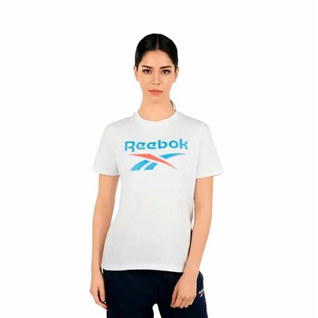T-shirt à manches courtes femme Reebok Reebok Identity Blanc