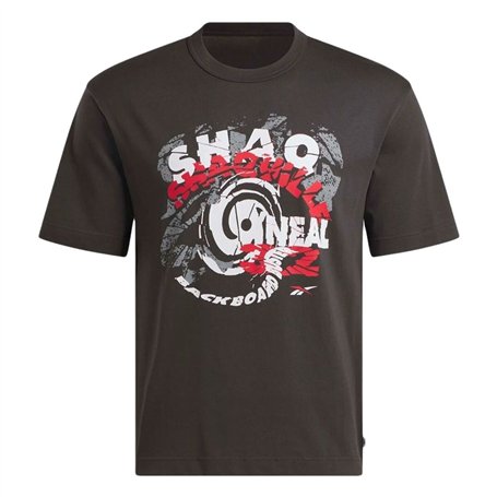 T-shirt à manches courtes homme Reebok Gs Hs Shaq Spiral Te Noir