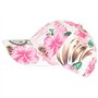 Hip Hop Honour Casquette Enfant Blanche Fleurs Roses Tropicales Baseball NY Hawai de 7 a 12 Ans - Taille: Taille Unique - Couleu
