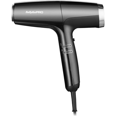Babyliss Pro Falco Sèche-cheveux numérique haute vitesse Noir Argent