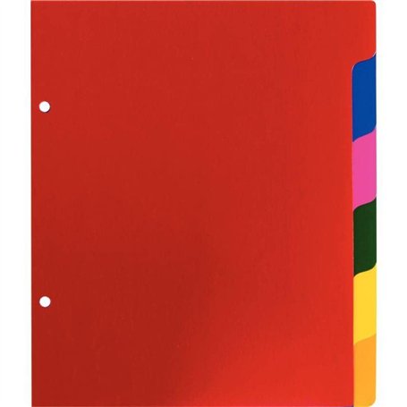 Elba-intercalaires En Polypropylène 4/10ème -17 X 22cm - Jeu De 6