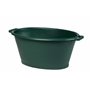 EDA - Baquet Ovale 50 L - Seau en Plastique - 65 x 50 x 30 cm - Vert