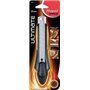 Maped – Cutter Ultimate 18 mm droitier – Cutter rétractable maîtrise et confort garantit 10 ans – Préhension soft - Noir et oran