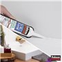 Mastic sanitaires - RUBSON - 1469154 - Salle de bain saine - Lissage au doigt - Blanc - 280ml