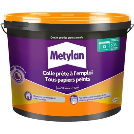 Colle - METYLAN - 2977192 - Pret a l'Emploi - Tous Papiers Peints - Seau - 2