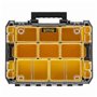 Organiseur grande capacité Stanley Fatmax Tstak - FMST82967-1 - 10 compartiments amovibles - Noir