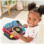 VTech - Super Console Turbo Pilote, Simulateur de Conduite avec Écran Couleur et Tableau de Bord, Courses de Voitures, Apprentis
