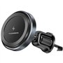 Porte téléphone - THOMSON - Magnétique - Chargeur de voiture sans fil QI - 15 W