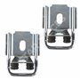2 loquets de porte arrière compatible pour Master 2, Movano A, Interstar (1997-2010) crochet de porte battante arrière – HAUT et