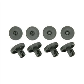 SOS Accessoire kit 8 roulettes panier infèrieur gris pour Lave-vaisselle 50286965004 AEG