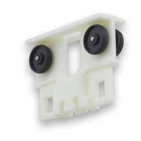 cyclingcolors Chariot de tirage polyamide ivoire pour tringle à rideau type 24 x 16mm Conducteur Jonction de rail Fenêtre Store