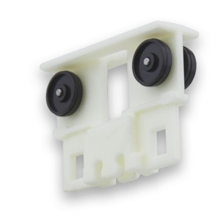 cyclingcolors Chariot de tirage polyamide ivoire pour tringle à rideau type 24 x 16mm Conducteur Jonction de rail Fenêtre Store