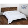 Couette 240 x 260 cm - LOVELY HOME - Légere - 280 g/m² - Anti-acariens - 2 personnes - Blanc