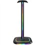 Support casque gamer - The G-Lab - K-STAND-NEON RGB - HUB USB/USB-C - Filaire - Éclairage RGB - Noir