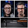 Horus X - Lunette Gaming | Lunette anti lumière bleue Homme Femme pour Ecran | Anti Fatigue & Migraine Oculaire | Lunettes Revo