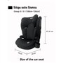 Siege auto ceinturé - NANIA - SIENNA - Groupe 2/3 - I-size - Noir