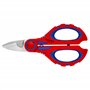 Knipex Ciseaux d’électricien avec gaines bi-matière, renforcées de fibres de verre 160 mm 95 05 10 SB