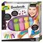 Lena 42536 – Fashion Cheveux Craie Set de 5 Couleurs et 126 Tatouages – Cheveux Violet/Vert/Rose/Jaune/Bleu