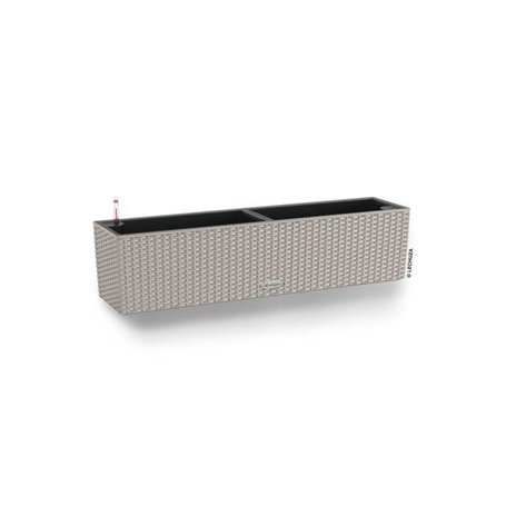 Jardiniere - Balconera cottage 80 - Kit complet - Brun sable - 12 L - LECHUZA