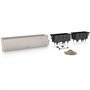 Jardiniere - Balconera color 80 - Kit complet - Brun sable - 12 L - LECHUZA