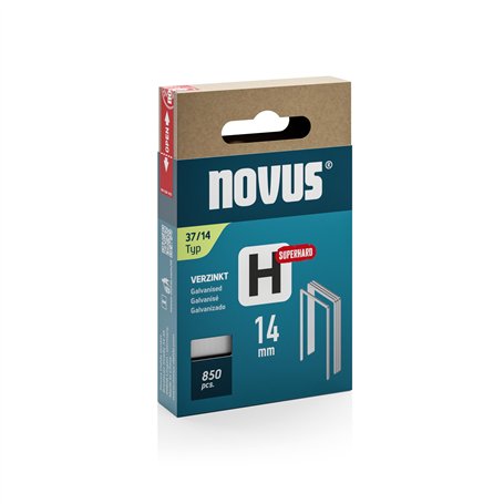NOVUS TOOLS Agrafes en fil fin 14 mm de type 37 super dure