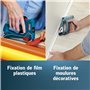 NOVUS TOOLS Agrafeuse manuelle J-51 Kit avec 1200 agrafes │ Agrafeuse et cloueuse professionnelles en aluminium pour agrafes en