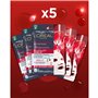 L'Oréal Paris Lot de 5 masques anti-âge avec triple puissance pour femme : pour une peau ferme, rayonnante et uniforme avec pro-