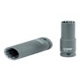 KS Tools 515.0949 - Douille longue à chocs 12 pans 1/2" - 17mm - En Chrome Molybdène - Uniquement pour utilisation à chocs