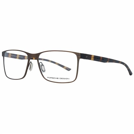 Monture de Lunettes Homme Porsche Design P8346-55E Marron Ø 55 mm