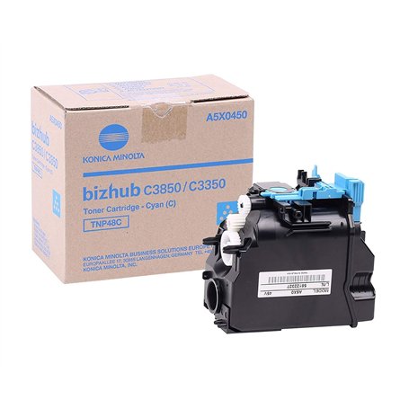 Konica Minolta Bizhub A5X0450 C3350 Toner cyan 10