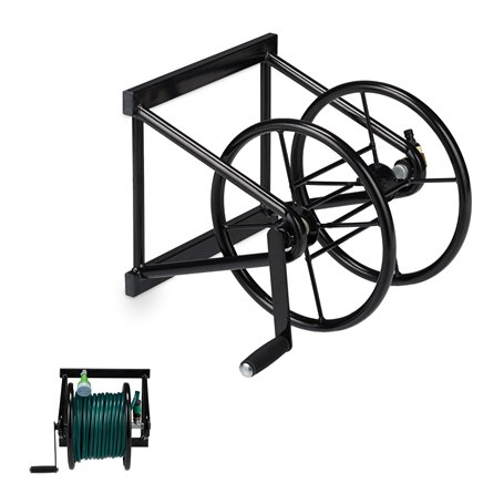 Relaxdays Enrouleur Mural de Tuyau