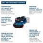 Bosch Professional 18V System ponceuse excentrique sans-fil GEX 18V-150-3 (incl 1 disque abrasif, 1 boîtier collecteur de poussi