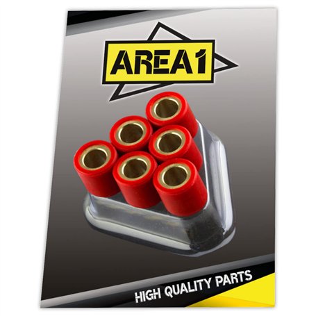 Area1 Galet de Variateur 18x14 mm - Rouleaux de Variateur/poids du variateur - 11