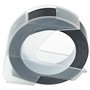 vhbw Ruban de marquage 3D remplacement pour Dymo 0898132 pour imprimante d'étiquettes 12mm Blanc sur Noir