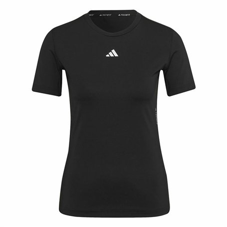T-shirt à manches courtes femme Adidas Techfit Noir